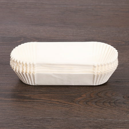 

50Pcs Baking Paper Liners Straight Loaf Tin Baking Parchment Paper Liners Loaf Tin Liners New