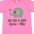 thumbnail image 4 of Inktastic My Gigi and Papa Love Me Boys or Girls Baby Bodysuit, 4 of 5
