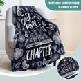 thumbnail image 3 of Book Lovers Gifts Soft Reading Throw Blanket for Teachers Graduation Librarians Book Clubs Cozy Bookworm Gift for Women & Men(60x80 Inch), 3 of 6