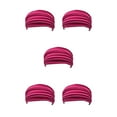 thumbnail image 2 of maskred 1/2/3/5 1 Pce Bandeau de Yoga Antidérapant Pliable Élastique Turban de Course Rouge Rose 5 Pcs, 2 of 6