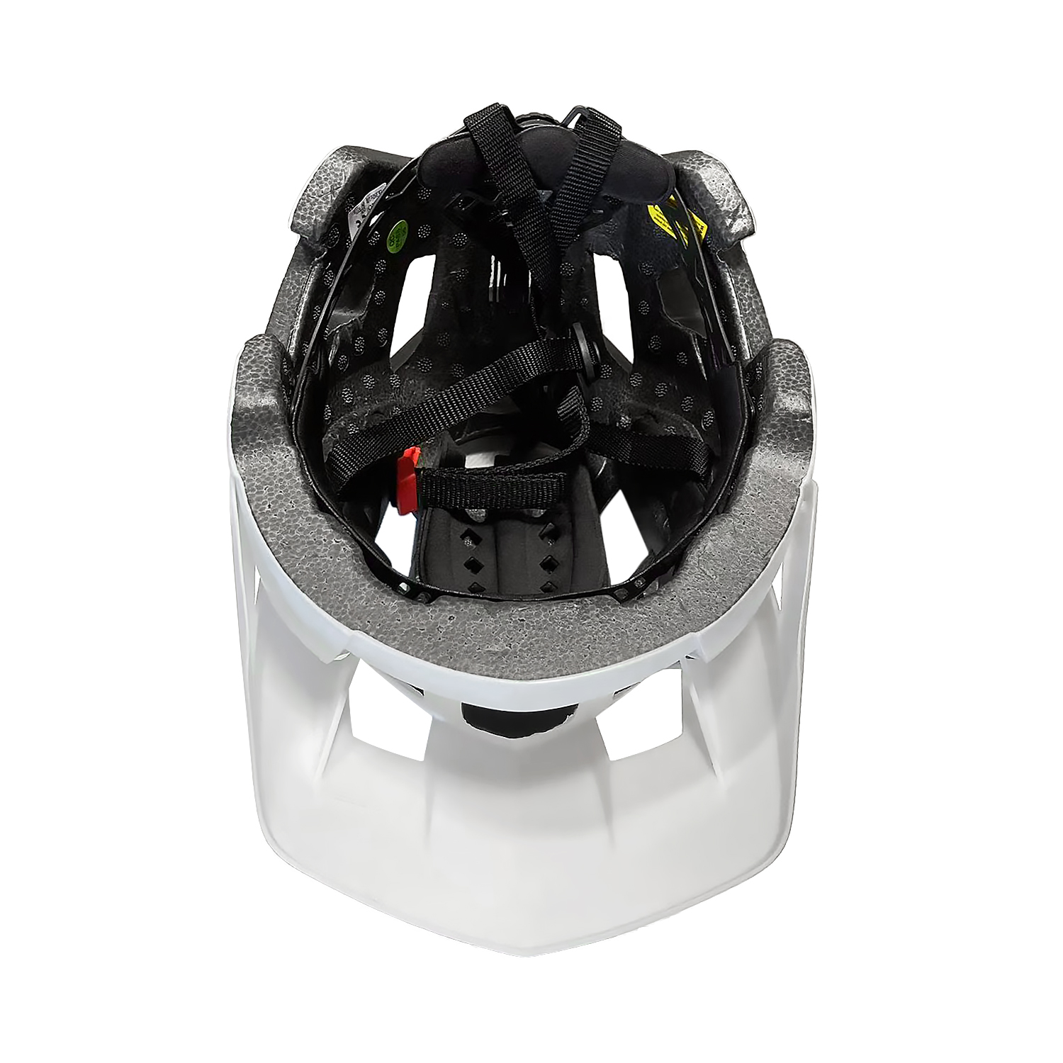 Ruiya White Mountain Helmet Bike Helmet Adjustable Visor Cycling Helmet 55-61cm