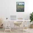 thumbnail image 3 of Stupell Industries Lilac & Wildflower Fields Landscape Painting Black Framed Art Print Wall Art, 24 x 30, 3 of 10