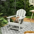 thumbnail image 2 of Costaelm Paradise Adirondack Outdoor Patio Rocking Chair, Sand, 2 of 8