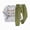Gray, variant on NOLDARES Baby Boy Clothes Funny Letter Long Sleeve Sweatshirt Pullover Tops Joggers Pants Set Toddler Fall Winter Outfits Size:18-24 M,Blue