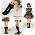thumbnail image 4 of TZYDMN Women's Knee High Lace Ruffle Socks with Bow, 4 of 4