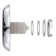 thumbnail image 3 of 12V Underwater Light Low Voltage Color RGB Pool Light 22cm Diameter Stainless Steel LED Underwater Fiberglass Pool, 3 of 5