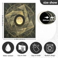 thumbnail image 4 of Dishwasher Magnet Cover Magnetic Fridge Door Cover Home Kitchen Decor Abstract Khaki Light Geometric 23"x 26", 4 of 6