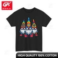 thumbnail image 1 of Camisetas con estampado de gnomos Hippie ropa para hombre novedad en camisetas y camisetas de algodón para mujer Camiseta estampada Y2K ropa bonita y divertida, 1 of 7