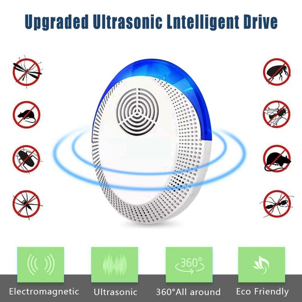 Atck Ultrasonic Pest Repeller,Indoor Electronic and Ultrasonic Pest