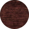 thumbnail image 1 of Ahgly Company Machine Washable Indoor Round Abstract Vermilion Red Area Rugs, 4' Round, 1 of 7