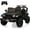 Black, variant on 24V Electric Ride-On Car, 4WD 2-Seater with 20.5in Extendable Body, 13in Anti-Slip Tires, LED Lights, Music, Parental Remote Control, Black