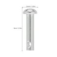 thumbnail image 2 of AURARMLET 2pcs Heavy Duty Silver Hammock Chair Pin for Secure Connection, 2 of 8