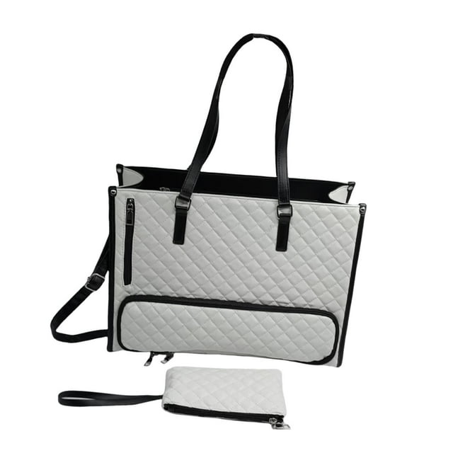 Almuerzo aislado para mujeres Tote Bag Bags de computadora de gran capacidad para negocios de collage