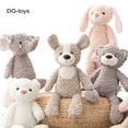 thumbnail image 2 of Juguete de patas largas súper suave para bebés, conejito rosa, gris, oso, perro, elefante, unicornio, animales de peluche, muñeca para niños, 2 of 5