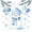 Light Blue White, variant on Erosebridal Christmas Tree Twin Comforter Sets, Vintage Script Bedding Set, Cream Yellow, Christmas Reversible, 2pcs, 1 Comforter and 1 Pillowcase