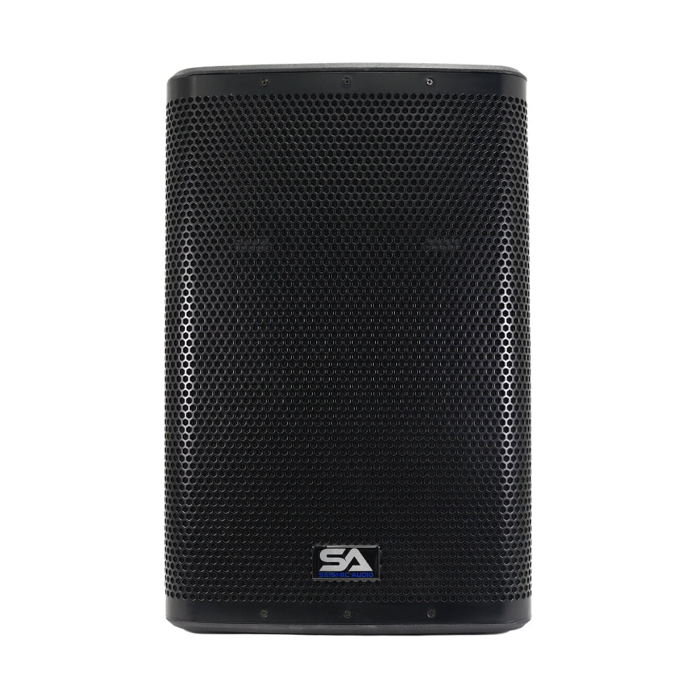 Seismic Audio - Fury-15 - Pair of Powered 15 Inch 1000 Watt PA /DJ Loudspeakers with DSP, Built in Bluetooth, Mixer & Class D Amplifier