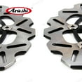 thumbnail image 2 of Arashi Front Brake Disc Rotors for Suzuki GSX-R 1000 GSXR1000 2009 - 2016 Motorcycle Replacement Accessories Black GSXR600 2008 - 2017 GSXR750 2008 - 2018, 2 of 5
