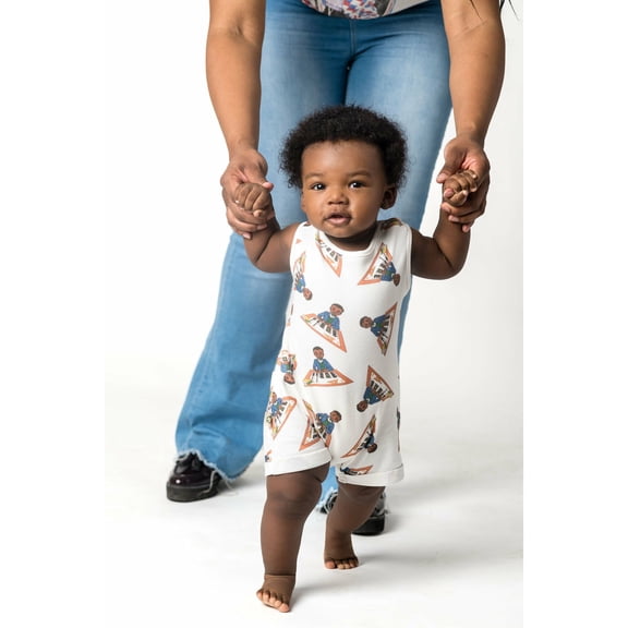 Organic Cotton Tank Romper