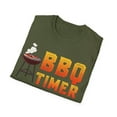 thumbnail image 4 of Funny BBQ Timer - Barbecue Grill Grilling Novelty Art Unisex T-Shirt, 4 of 4
