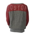 thumbnail image 2 of AMERICAN COLLEGIATE Women's Long Sleeve BU Sweatshirt, Grey, XL, 2 of 2