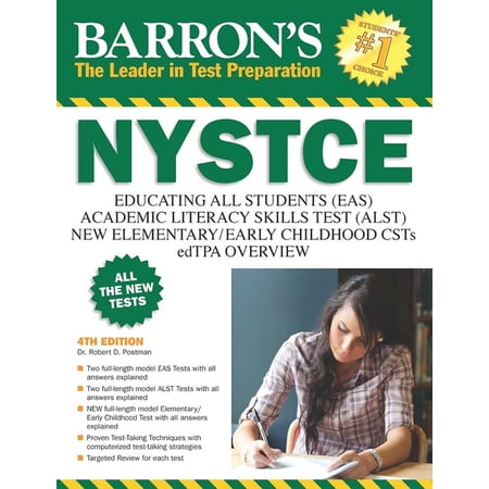 Barron's Test Prep NY: NYSTCE : EAS / ALST / CSTs / edTPA (Paperback)