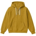 thumbnail image 4 of Bainana Mens Half Zip Hoodies Long Sleeve Trendy Hoody Solid Color Hooded Tees Workout Wear Fall Outfit Size Xxxl, 4 of 5