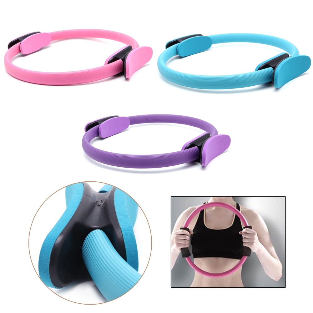 Dual Grip Pilates Ring Body Sport Exercise Fitness Weight Yoga Tool MagicCircle 