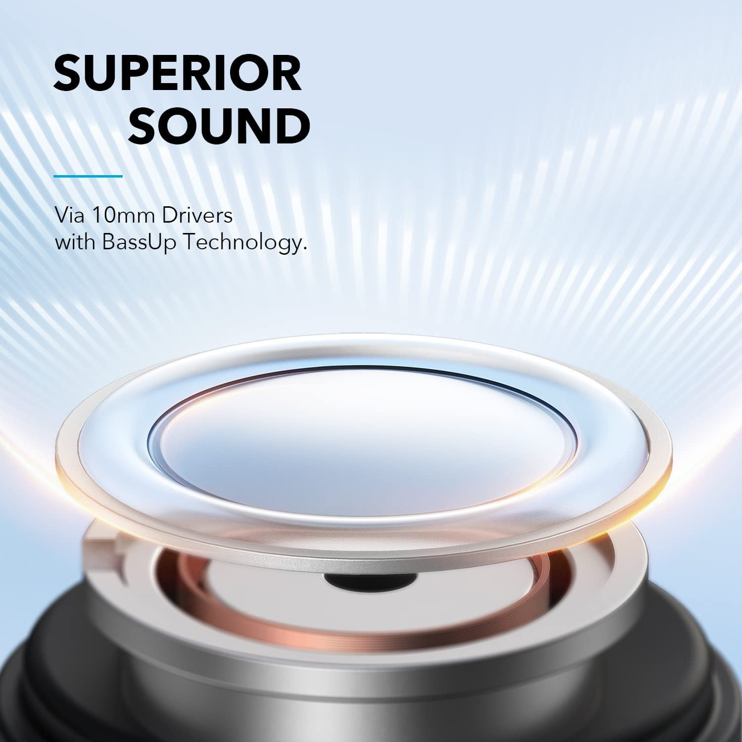 Soundcore by Anker Life A3i Bluetooth Earbuds with Hybrid ANC, AI-Enhanced Calls, Black
