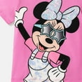 thumbnail image 5 of Disney Girls Graphic Tee Minnie Mouse Short Sleeves T-Shirt Top Summer Outfits Clothes Sizes 3-10T, 5 of 7