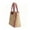 Pink, variant on HOZVOMI Women Jute Handbag Large Capacity Beach Tote Bag Bohemian Style Travel Handbag Casual Outdoor Weekend Getaway Hand Washable Fashion Shoulder Bag