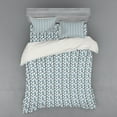 thumbnail image 1 of Ambesonne Abstract Bedding Set 4 Pcs, Trippy Zig Zag Herringbone, Queen, Multicolor, 1 of 3