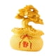 thumbnail image 2 of Figura de árbol con bolsa de dinero, regalo del Festival de Primavera de 2024, hucha de la suerte, arte Feng Shui Oro, 2 of 9