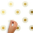 thumbnail image 3 of RoomMates Gold Sun Wall Decals and Stickers, 3 of 5