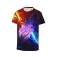 thumbnail image 4 of Prestonplayz Boys Girls T Shirt Kids Short Sleeve Crewneck 3d Printed Graphic Shirts For Kids Youth X-Small, 4 of 7