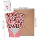 thumbnail image 4 of Wosthever Tarjeta 3D con ingredientes seguros, artesanía exquisita, ramo que no destiñe, tarjeta de felicitación, tarjetas 3D emergentes Kits de decoración para fiestas sakura, 4 of 6