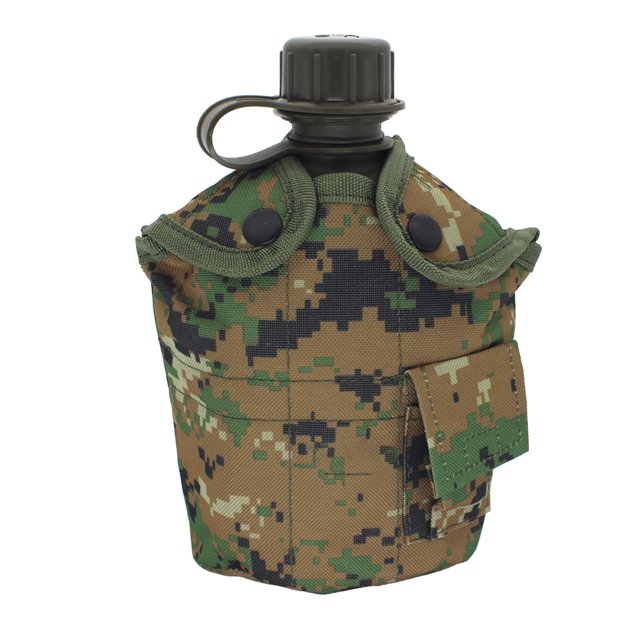 Hervidor deportivo de polímero, bolsa de agua, hervidor de agua con bolsa de camuflaje para fiambrera Wmkox8yii FHAKJF963