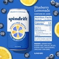 thumbnail image 6 of Spindrift Sparkling Water, Blueberry Lemonade, Made with Real Squeezed Fruit, 12 fl oz, 8 Count, No Sugar Added, 11 Calories per Can, 6 of 6