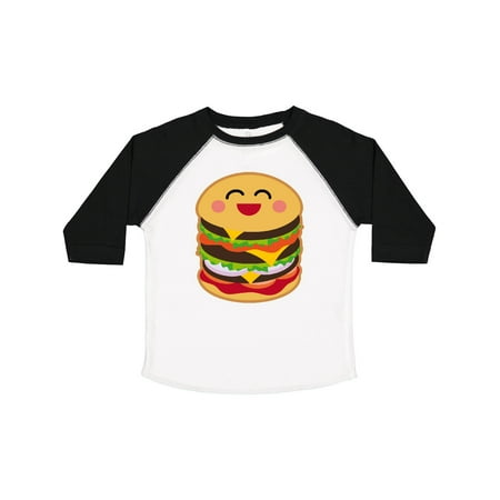

Inktastic Hamburger Kawaii Gift Toddler Boy or Toddler Girl T-Shirt