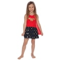 thumbnail image 2 of DC Comics Wonder Woman Girls Roller Derby Tank Gown with Cape, 2 of 6