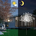thumbnail image 3 of 2 Pack Outdoor Solar Garden Light Firework Lights 120 LED Waterproof Garden Decor Lights for Patio Decorations, 3 of 7