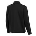 thumbnail image 3 of Men's Antigua Black Boston Bruins Twist Quarter-Zip Pullover Jacket, 3 of 3