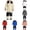 Beige, variant on Snowsuit Children's Boys Ski Suit Thermal Ski Overall Winter Warm Snow Overall Windproof Winter Suit With Removable Hood Mud Suit Outdoor Softshell Suit