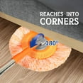 thumbnail image 4 of YOPTOP Dust Mop Microfiber Mops for Floor Cleaning  with Height Adjustable Handle and 3 Washable Mops Pad  Wet & Dry Floor Cleaning Mop for Hardwood  Tiles  Laminate - Dust Broom (grey), 4 of 6