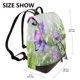 thumbnail image 2 of Fotbe Purple Butterfly On Wild Mochila Bolso con Estampado para Mujer, Mochila Antirrobo de Nylon Impermeable, Bolsa Ligera de Hombro, 2 of 4