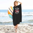 thumbnail image 1 of Toalla de surf con capucha Poncho Catalonia, 108 x 89 cm, microfibra, 1 of 6