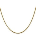thumbnail image 2 of 14K Yellow Gold Box Chain Styles Necklace 1.85 mm Semi-Solid D/C Round 20 inch, 2 of 4