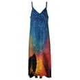 thumbnail image 3 of Galaxy Star Outer Space Fine Art Sleeveless Dress Summer Dress Woman 2025, 3 of 6