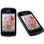 Angle View: Boost Mobile | Kyocera Hydro | C5170 | Prepaid Smartphone | Black