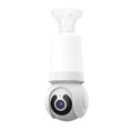 thumbnail image 1 of Cámara de bombilla de 3 MP, bombilla de 360° y cámara 2 en 1, cámara de vigilancia de seguridad con conversación bidireccional Wifi, sin necesidad de cableado para interiores, 1 of 6