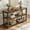 Rustic Brown, variant on 47 Inch Entryway Table, 3 Tier Narrow Long Console Table with Storage, Wood Console Table for Living Room, Industrial Behind Couch Table, Hallway Table for Foyer, Entryway Furniture